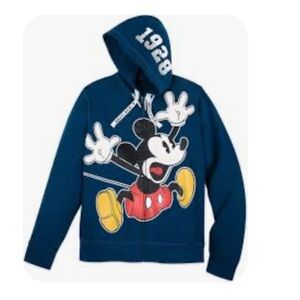 Disney Original 1928 Mickey Mouse Classics Zip Hoodie Jacket